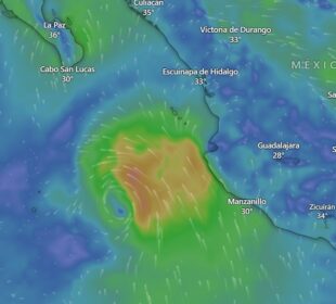 Nacerá ciclón Eugene frente a Jalisco