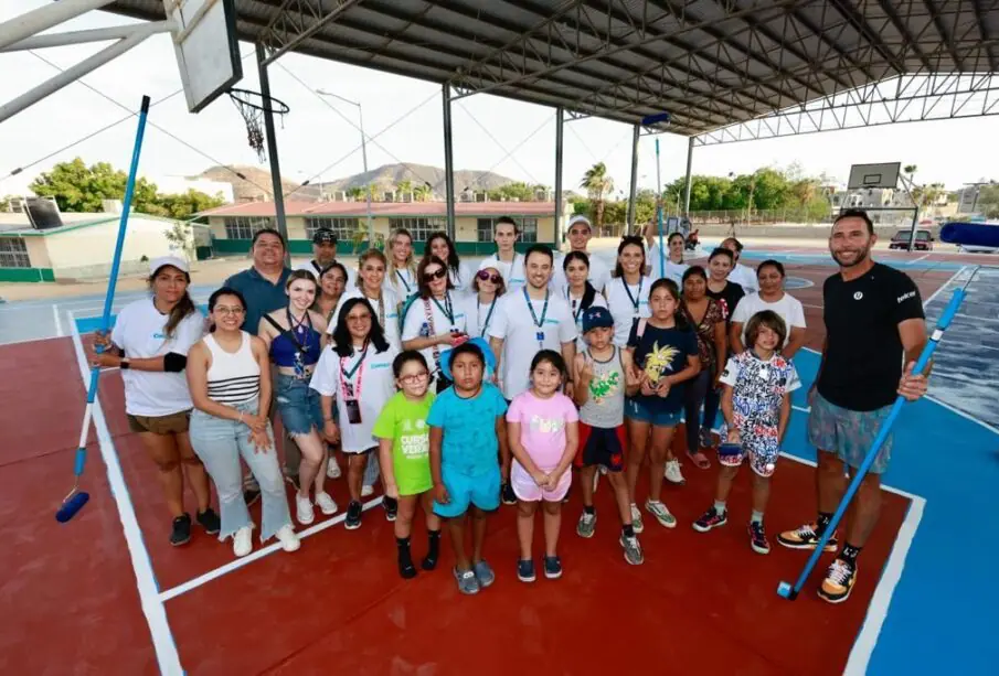 Cancha de la primaria Ramón Green Álvarez