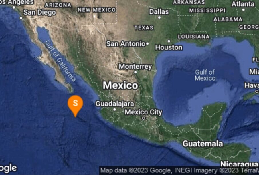 Sismo en CSL hoy 1 de agosto 2023, magnitud 4.5