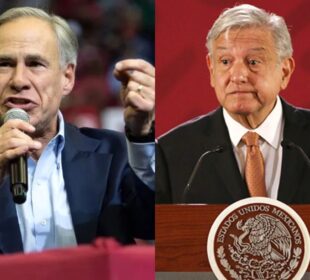 Greg Abbott y AMLO