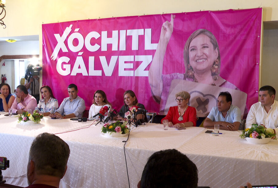 Xóchitl Gálvez en BCS