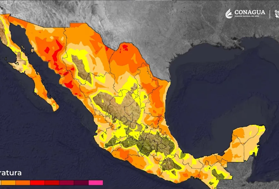 Temperaturas para México 03-08