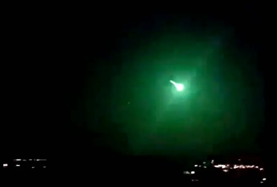 Meteorito en Turquía