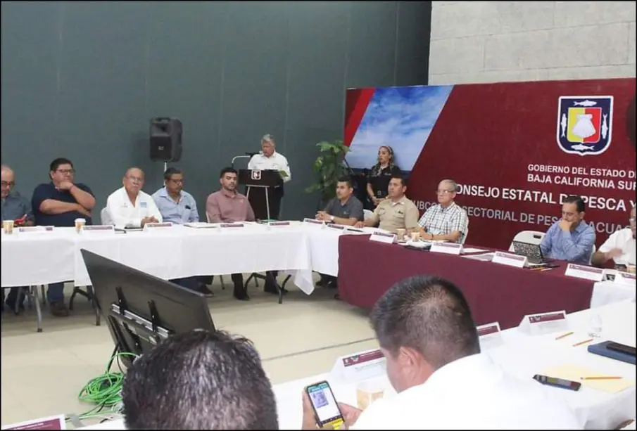 Sesión de Conapesca.