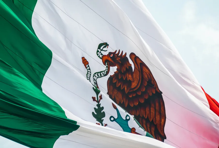 Bandera de México.