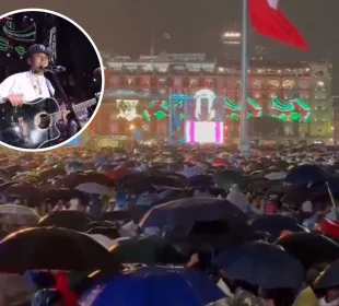 Yahritza y su Esencia en el Zócalo de la CDMX