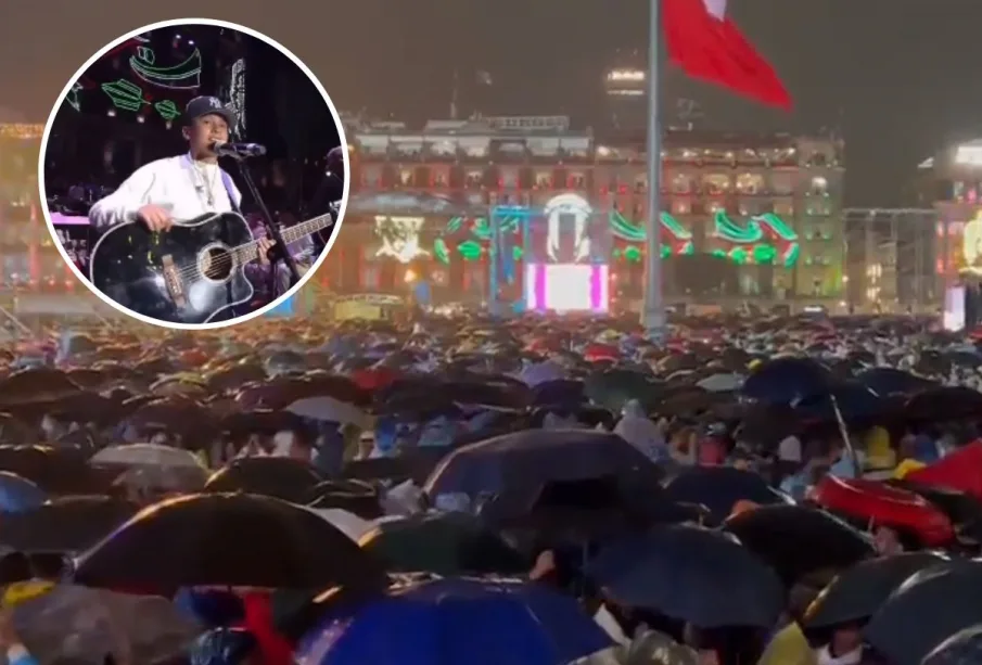 Yahritza y su Esencia en el Zócalo de la CDMX