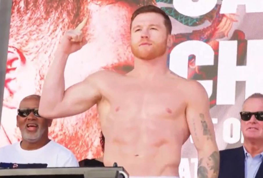 Canelo Álvarez no tuvo problemas con el peso