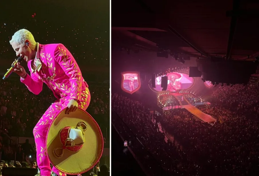 Christian Chávez en el Madison Square Garden de Nueva York