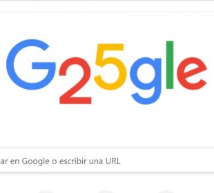 Este miércoles Google celebró su 25 aniversario