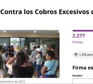 Iniciativa en Change.org por cobre excesivo de luz