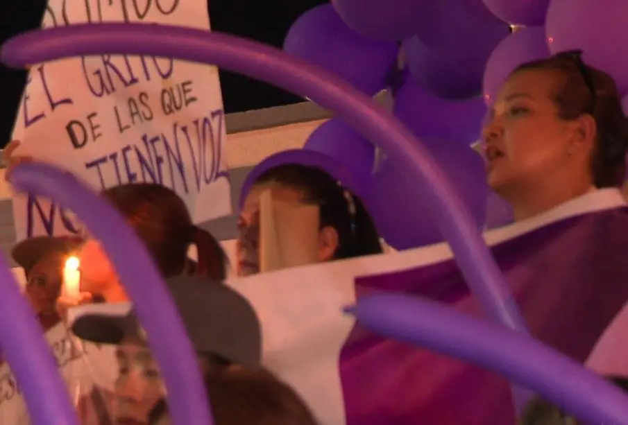 Manifestación por el feminicidio de la doctora Ali Suárez