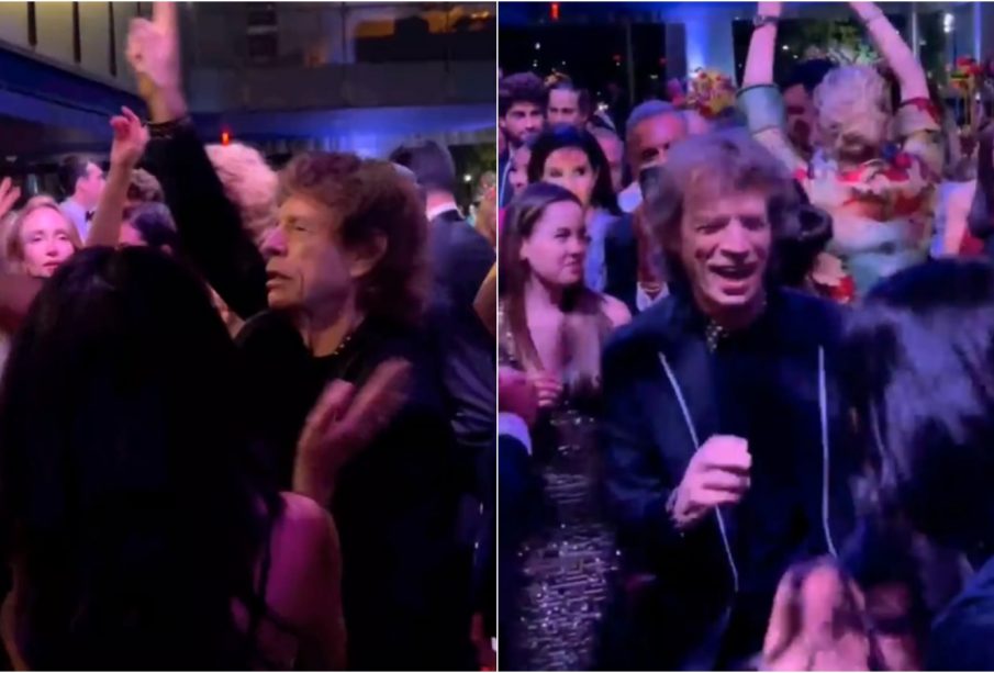 Mick Jagger bailando reguetón en discoteca