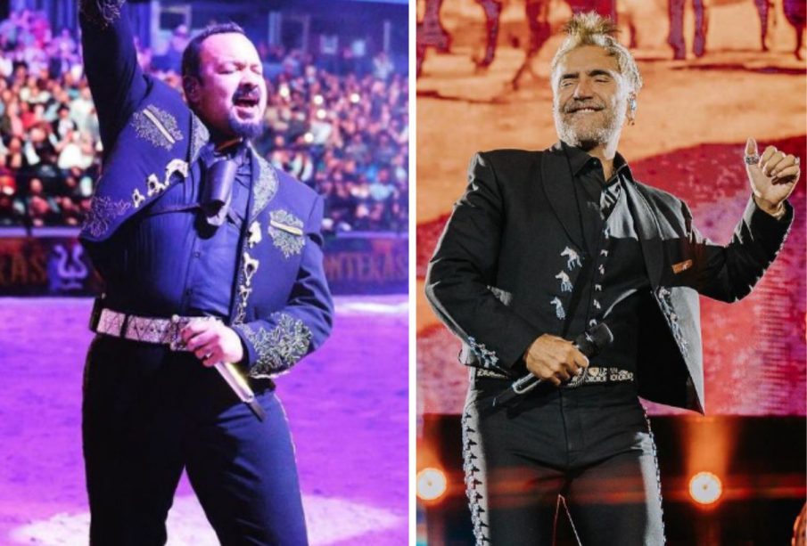 Pepe Aguilar y Alejandro Fernández