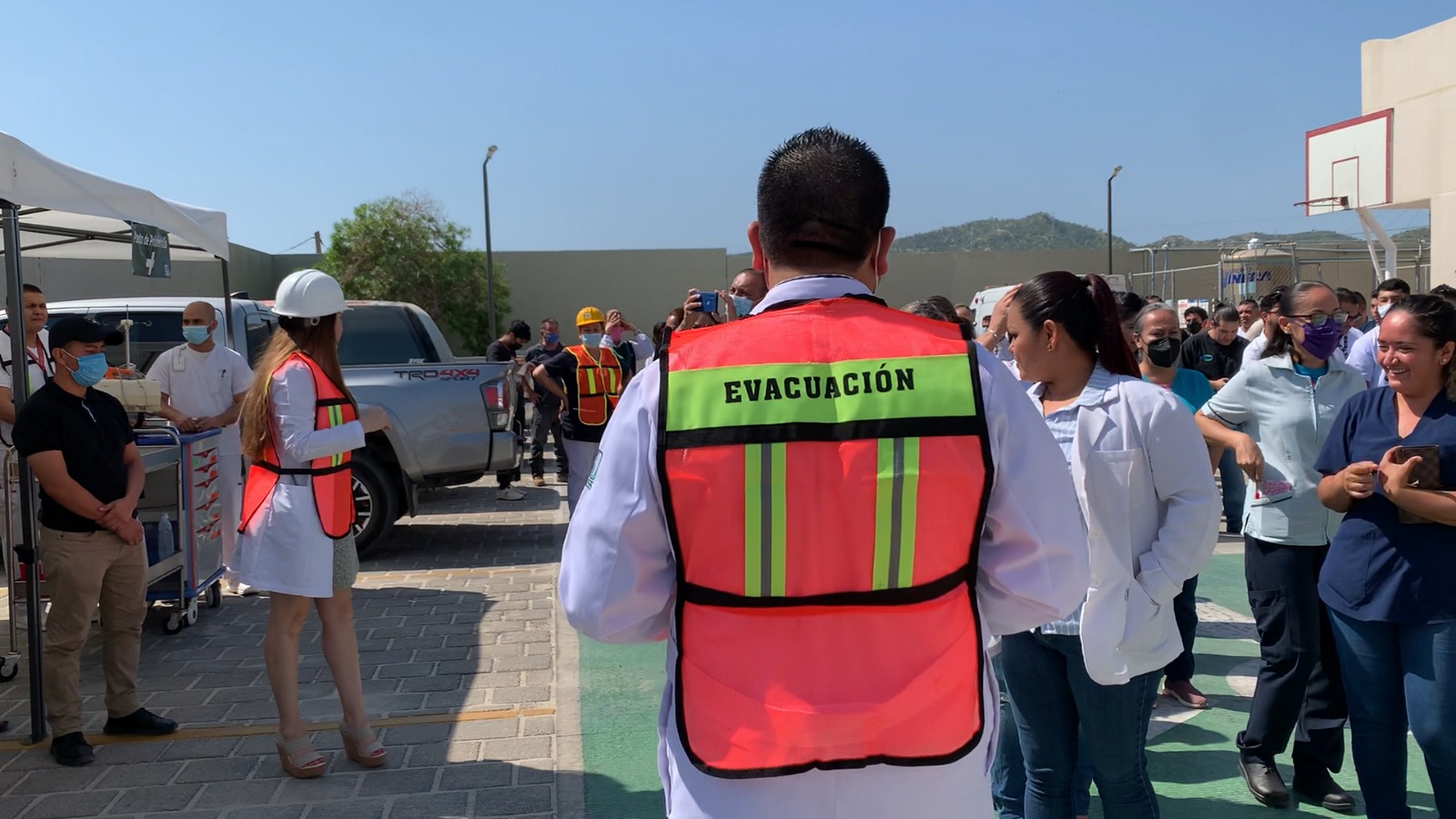 Simulacro nacional en el IMSS de Los Cabos