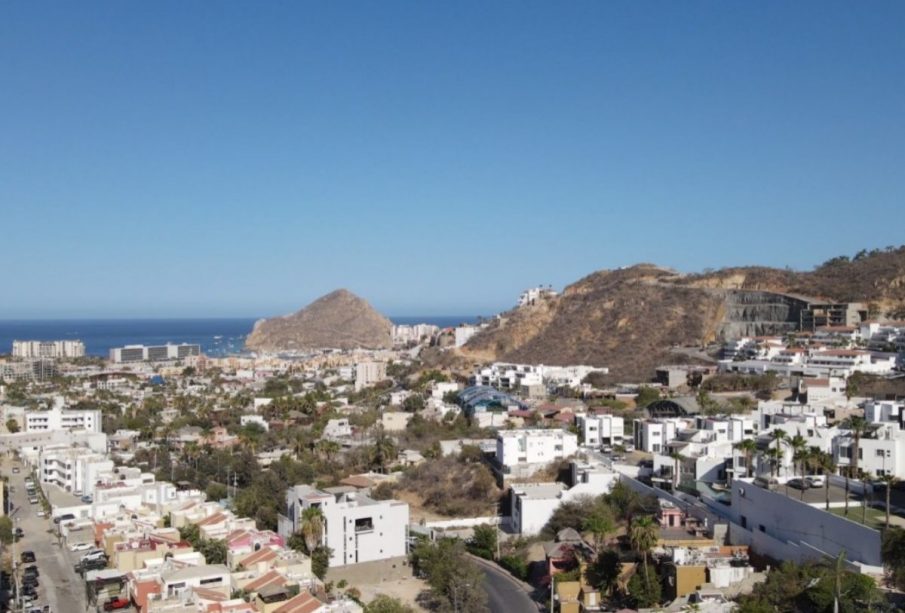 Toma panorámica de Los Cabos