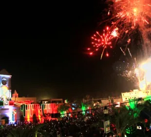 Palacio Municipal de Los Cabos el día del grito