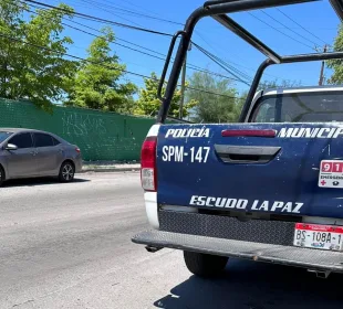 Patrulla en La Paz.