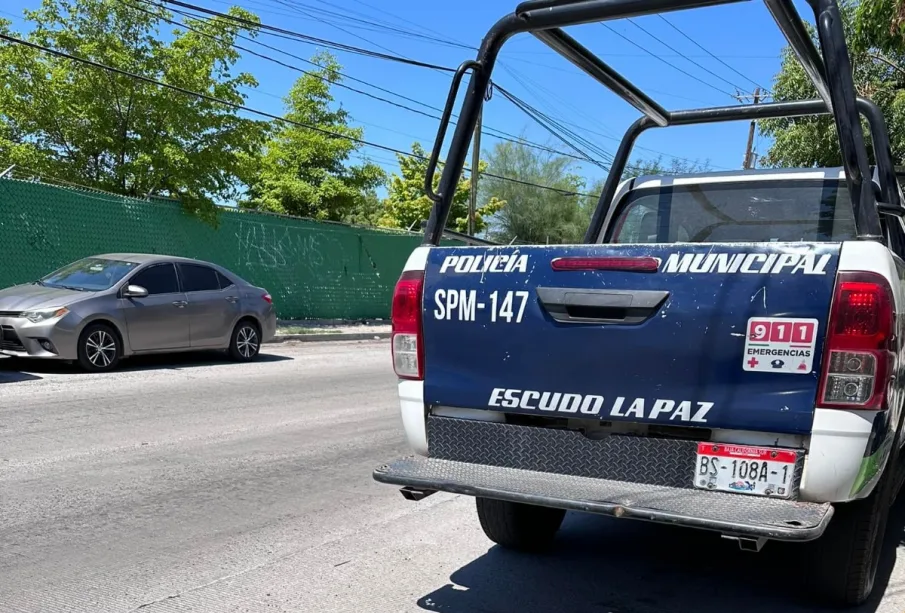 Patrulla en La Paz.