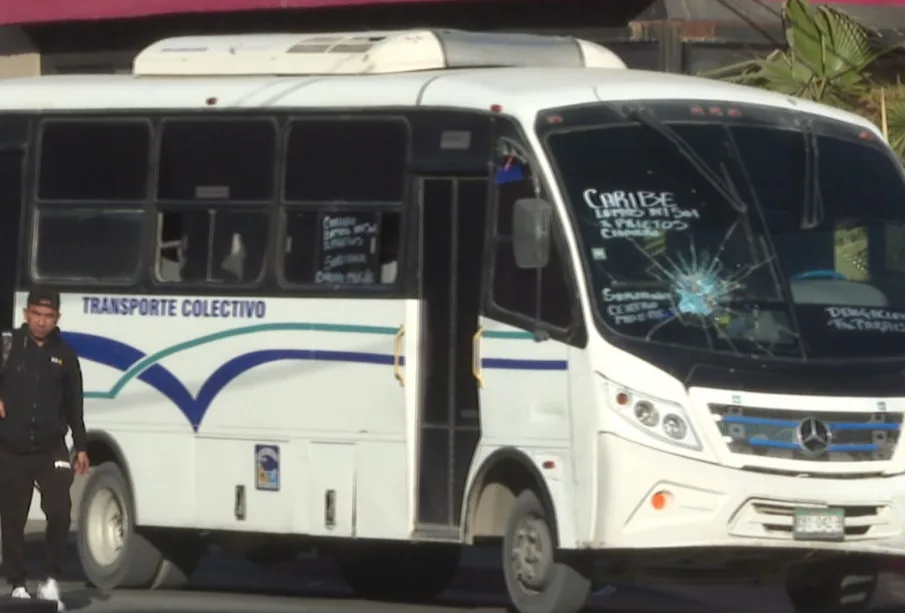 Unidad de transporte público de Cabo San Lucas.