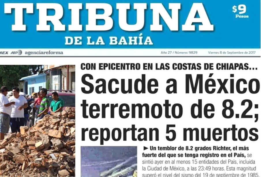 Portada Tribuna de la Bahía