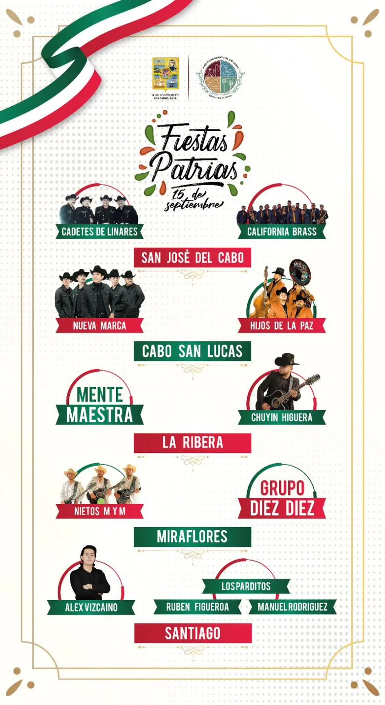 Programa musical Fiestas patrias 2023
