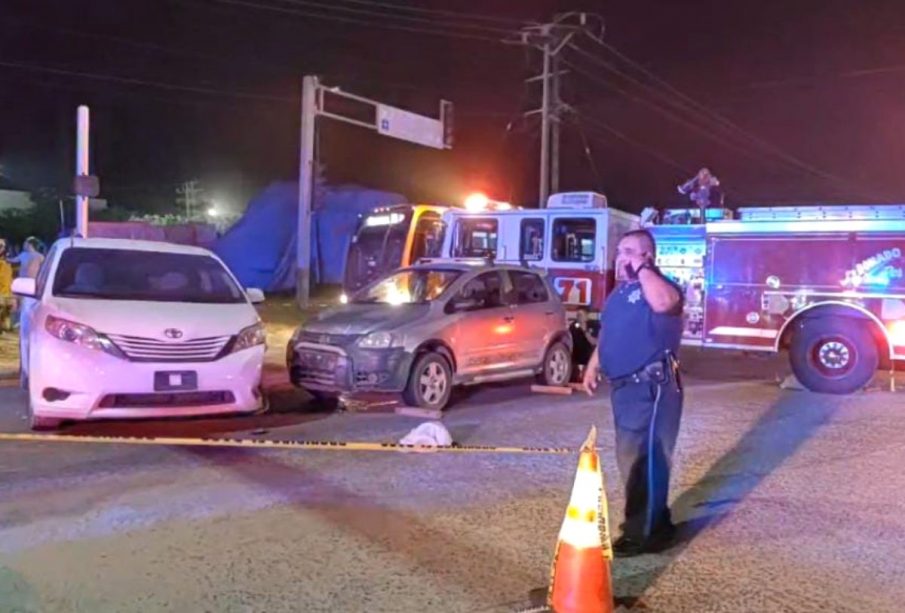 Accidente vehicular en Los Cabos