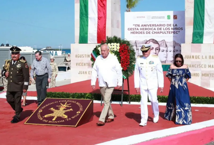 Víctor Castro Cosío en el 176 aniversario de la gesta heroica de los Niños Héroes