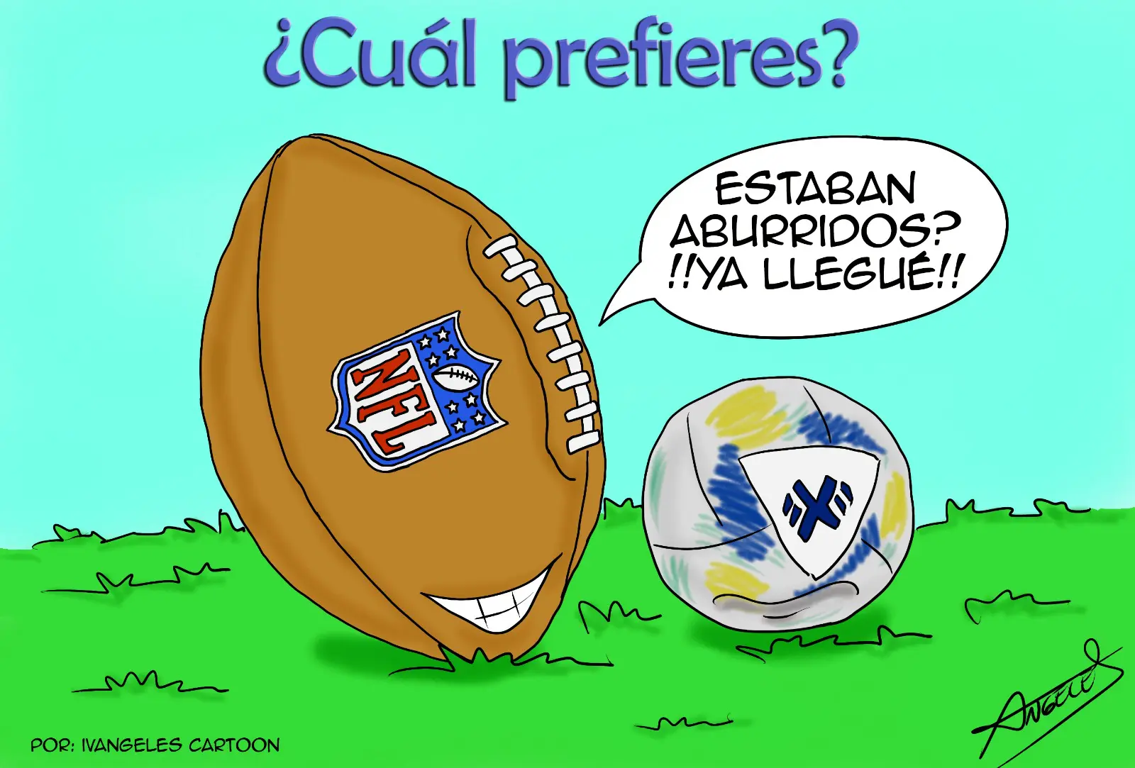 ¿Cuál prefieres? NFL