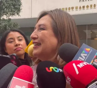 Xóchitl Gálvez en entrevista