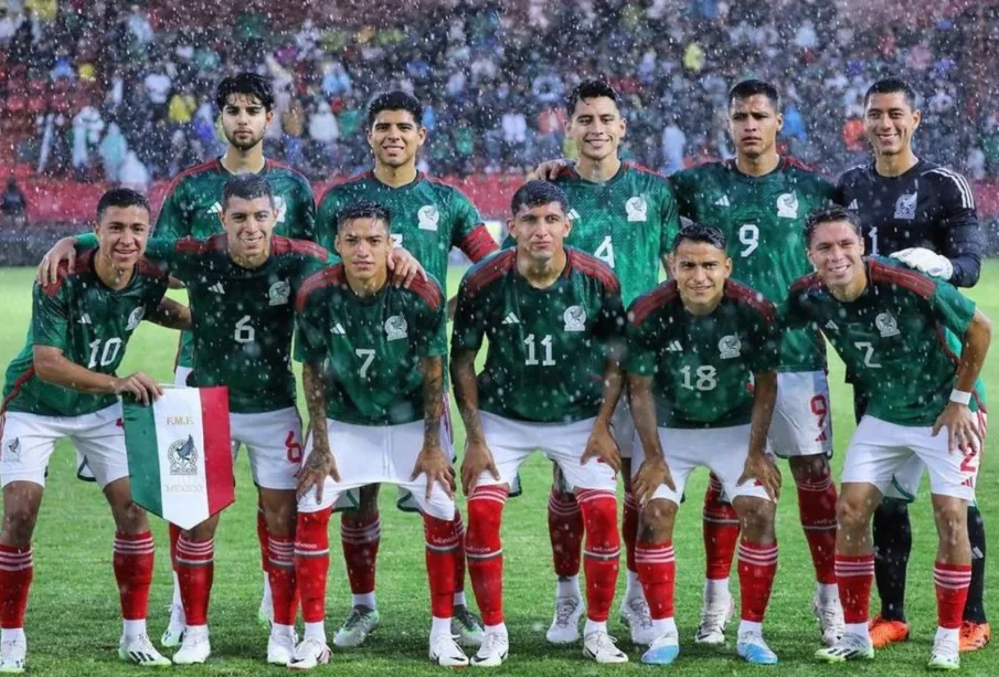 Andrés Montaño, titular de la Selección Mexicana