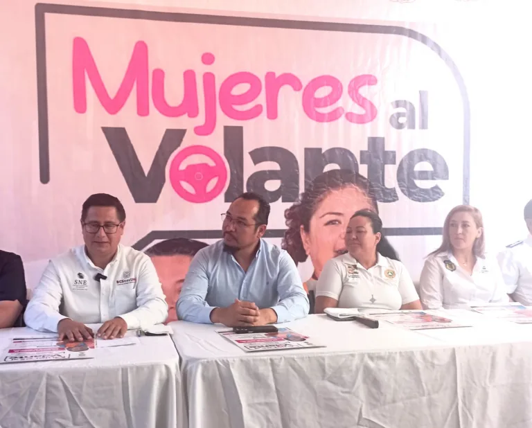 Anuncio de la campaña mujeres al volante