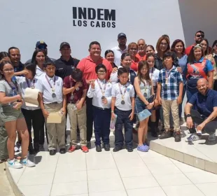 El cabildo infantil de Los Cabos en el INDEM