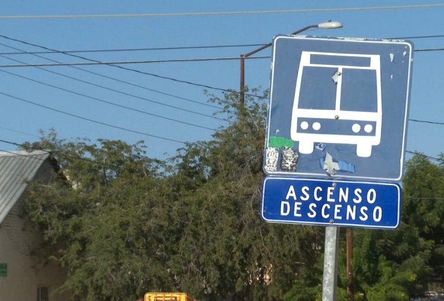 Paradas de autobús en La Paz