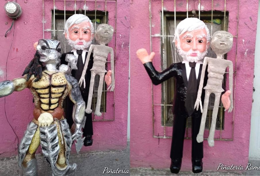 Piñata de Jaime Maussán