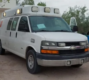 Ambulancia descompuesta