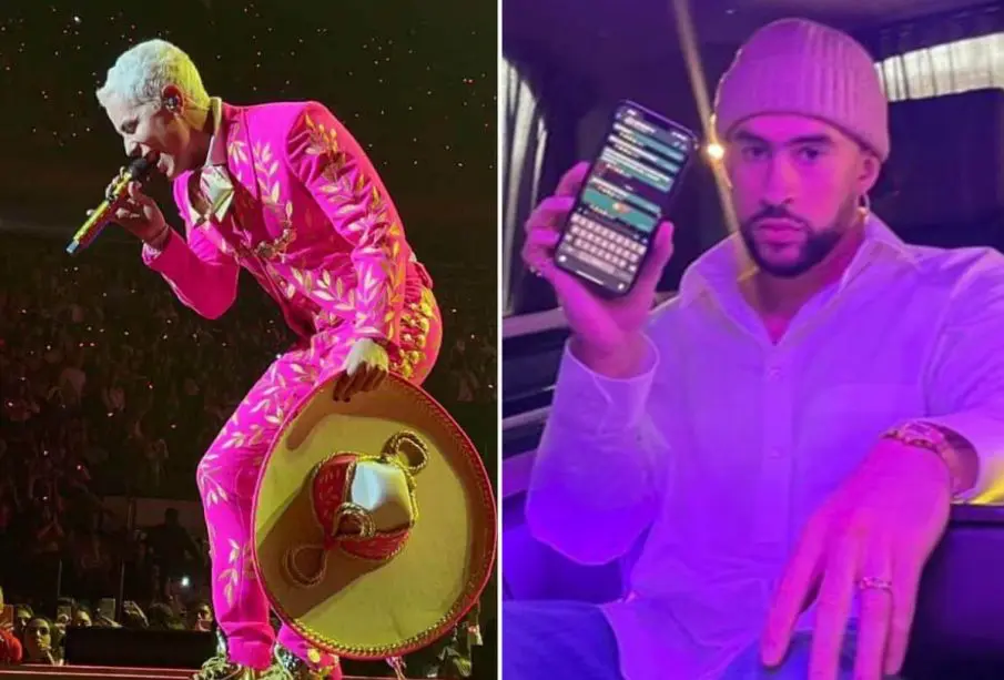 Christian Chávez y Bad Bunny