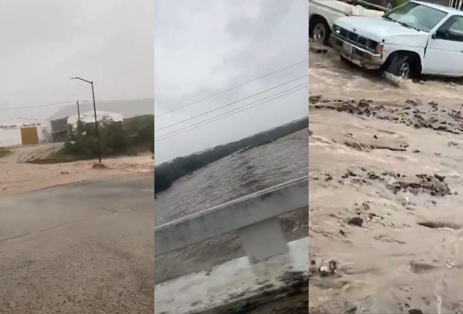 Impacto de huracán "Norma".