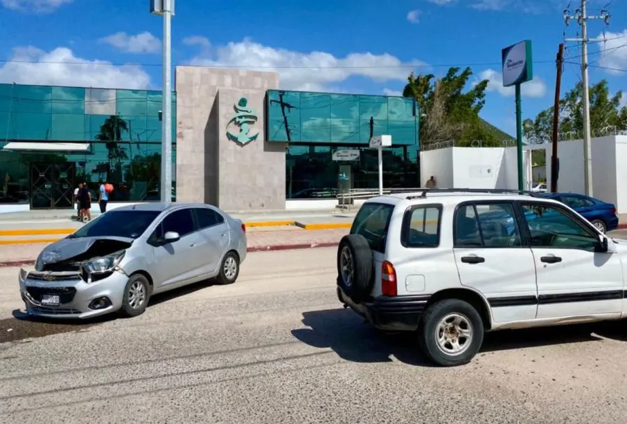 Accidente en el boulevard Padre Kino
