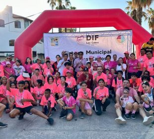 Se realizó carrera rosa en Los Cabos