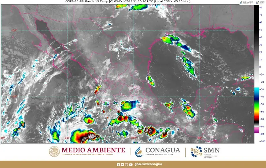 Clima para este 03 de octubre