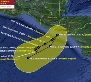 Depresión tropical Diecinueve-E