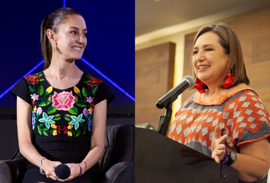 Claudia Sheinbaum y Xóchitl Gálvez.