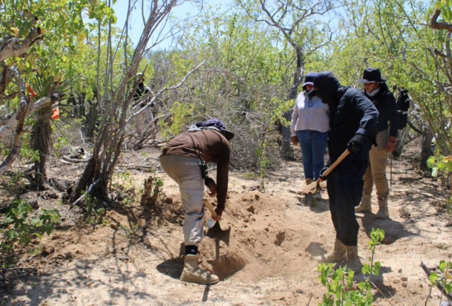 Grupo de búsqueda en jornada de localización