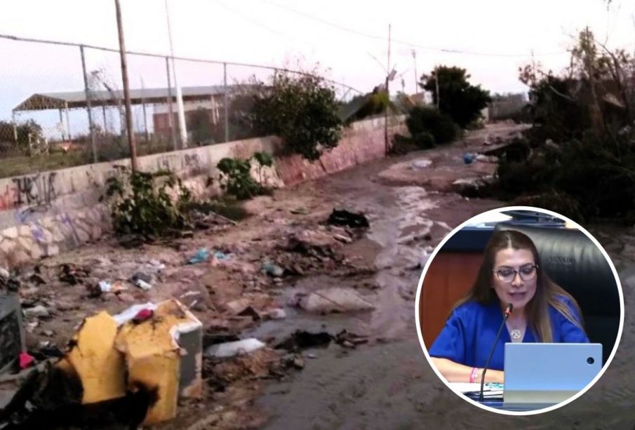 Guadalupe Saldaña Cisneros y Los Cabos tras huracán Norma