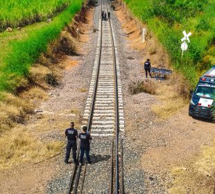 Hombre que cayo del tren en movimiento en Tepic pudo ser resactados