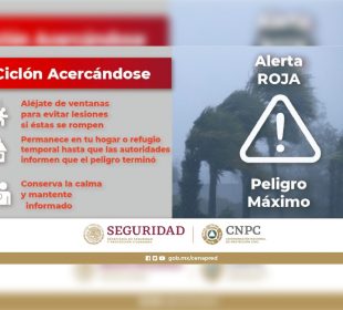 Alerta por huracán "Otis"