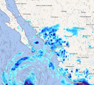 Lluvia para Los Cabos este 09 oct