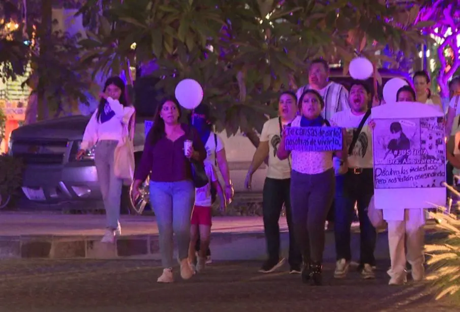 Marcha por el feminicidio de Alí