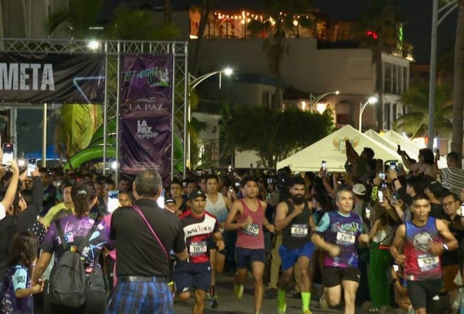 Night Run en La Paz